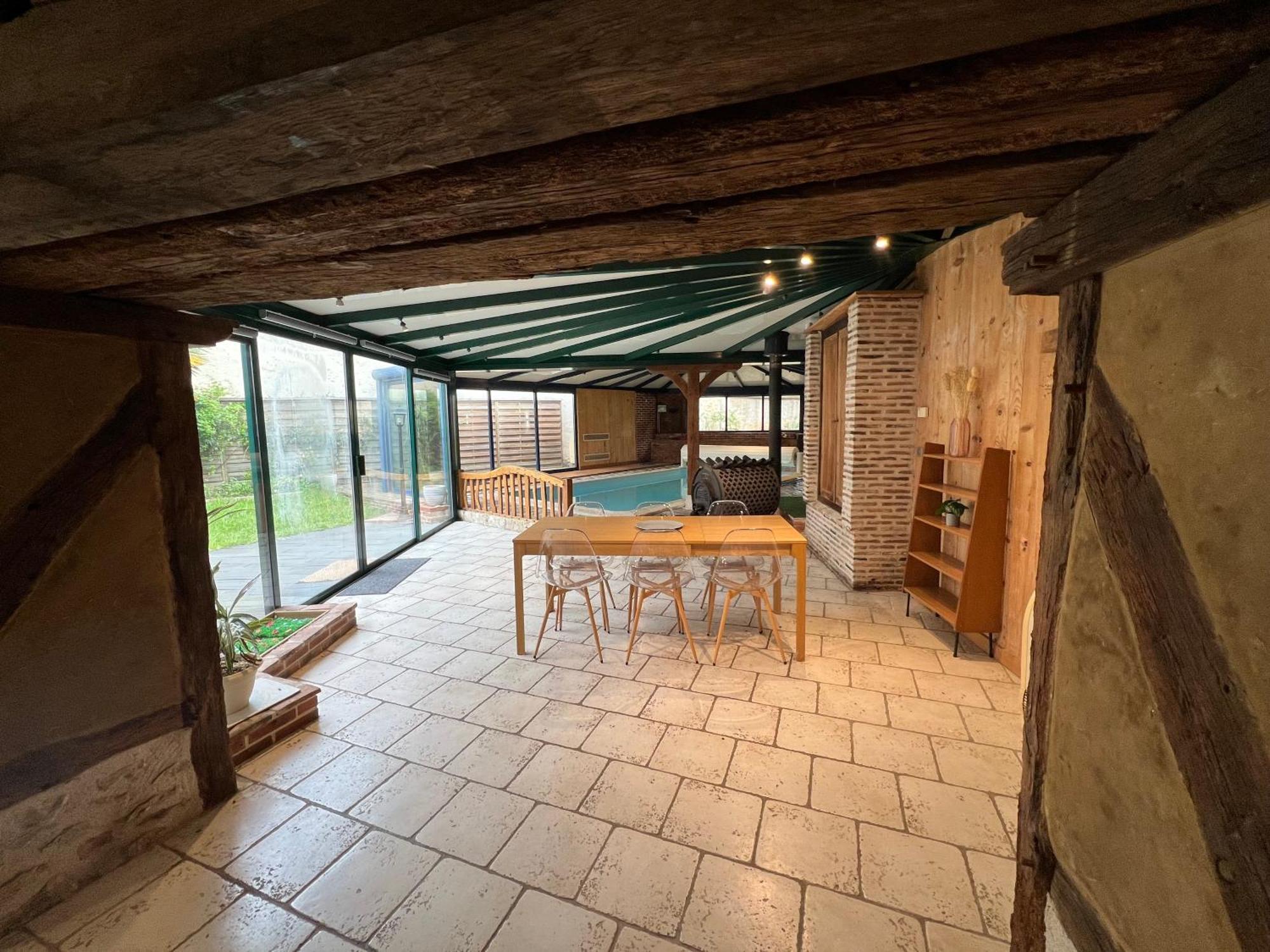 Rigolet Maison En Ville Avec Piscine Interieure Le Controis-en-Sologne Kültér fotó